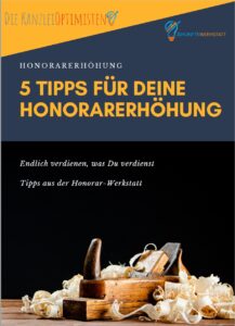 Titelbild eBook Honorarerhöhung